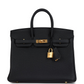 Hermès Special Order (HSS) Birkin 25 Black Verso Togo Brushed Gold Hardware