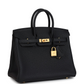 Hermès Special Order (HSS) Birkin 25 Black Verso Togo Brushed Gold Hardware