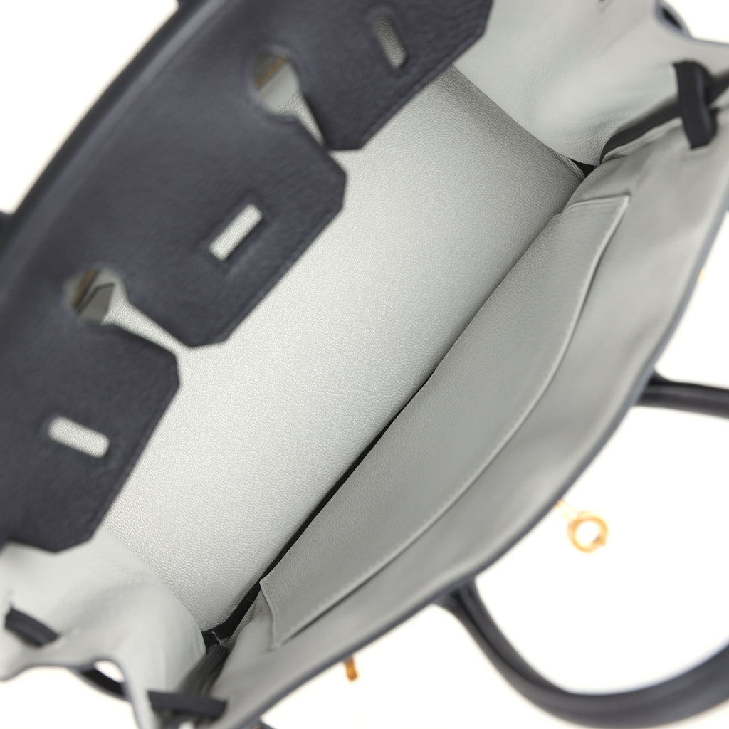 Hermès Special Order (HSS) Birkin 25 Black Verso Togo Brushed Gold Hardware