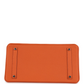 Birkin 35 Orange Togo Palladium Hardware