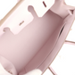 Birkin 25 Mauve Pale Epsom Palladium Hardware