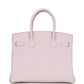 Birkin 30 Mauve Pale Clemence Palladium Hardware