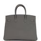 Birkin 35 Gris Meyer Togo Permabrass Hardware