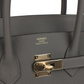 Birkin 35 Gris Meyer Togo Permabrass Hardware