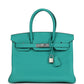 Birkin 30 Vert Verone Togo Palladium Hardware