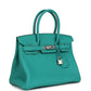 Birkin 30 Vert Verone Togo Palladium Hardware