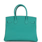 Birkin 30 Vert Verone Togo Palladium Hardware