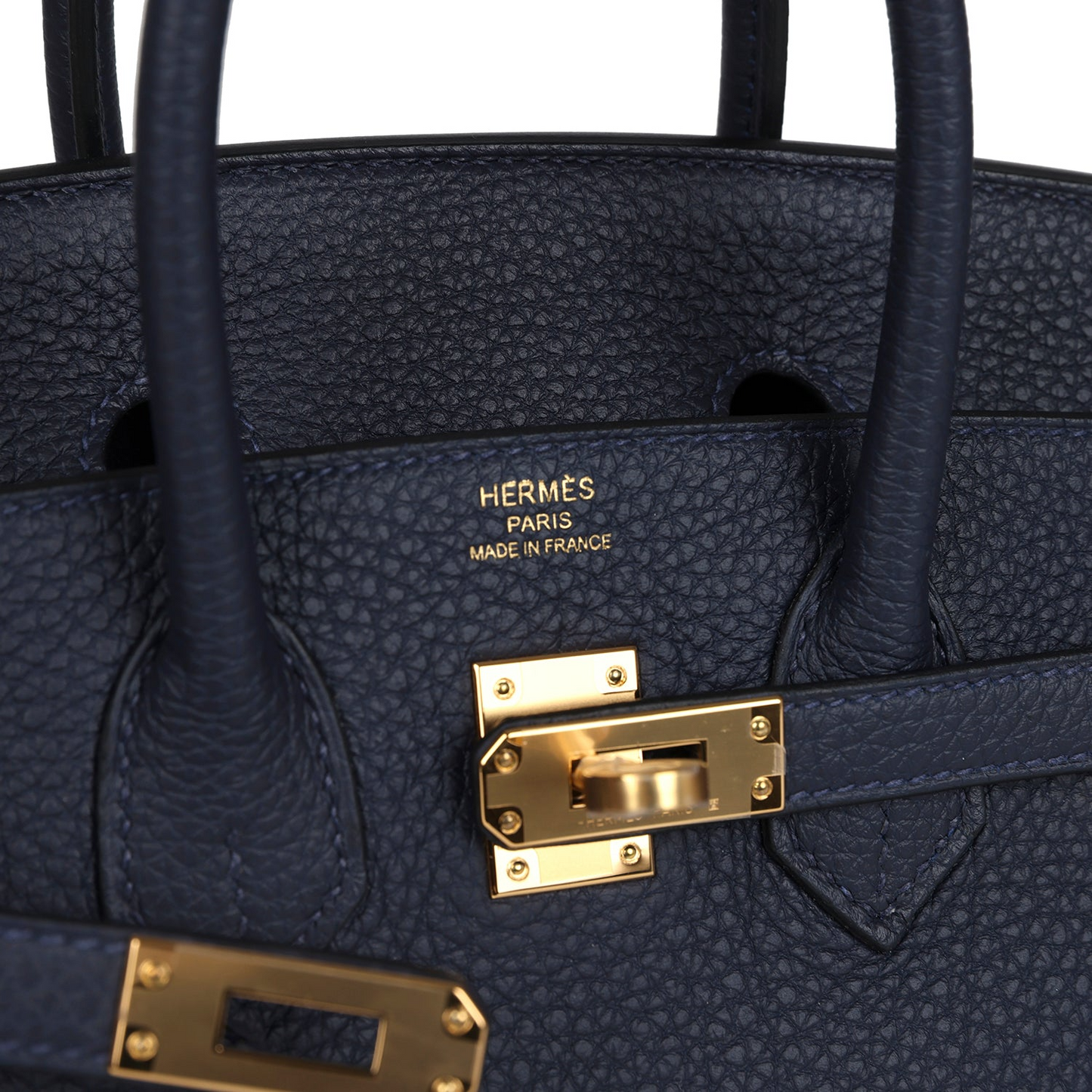Birkins 25 Bleu Nuit Togo Gold Hardware