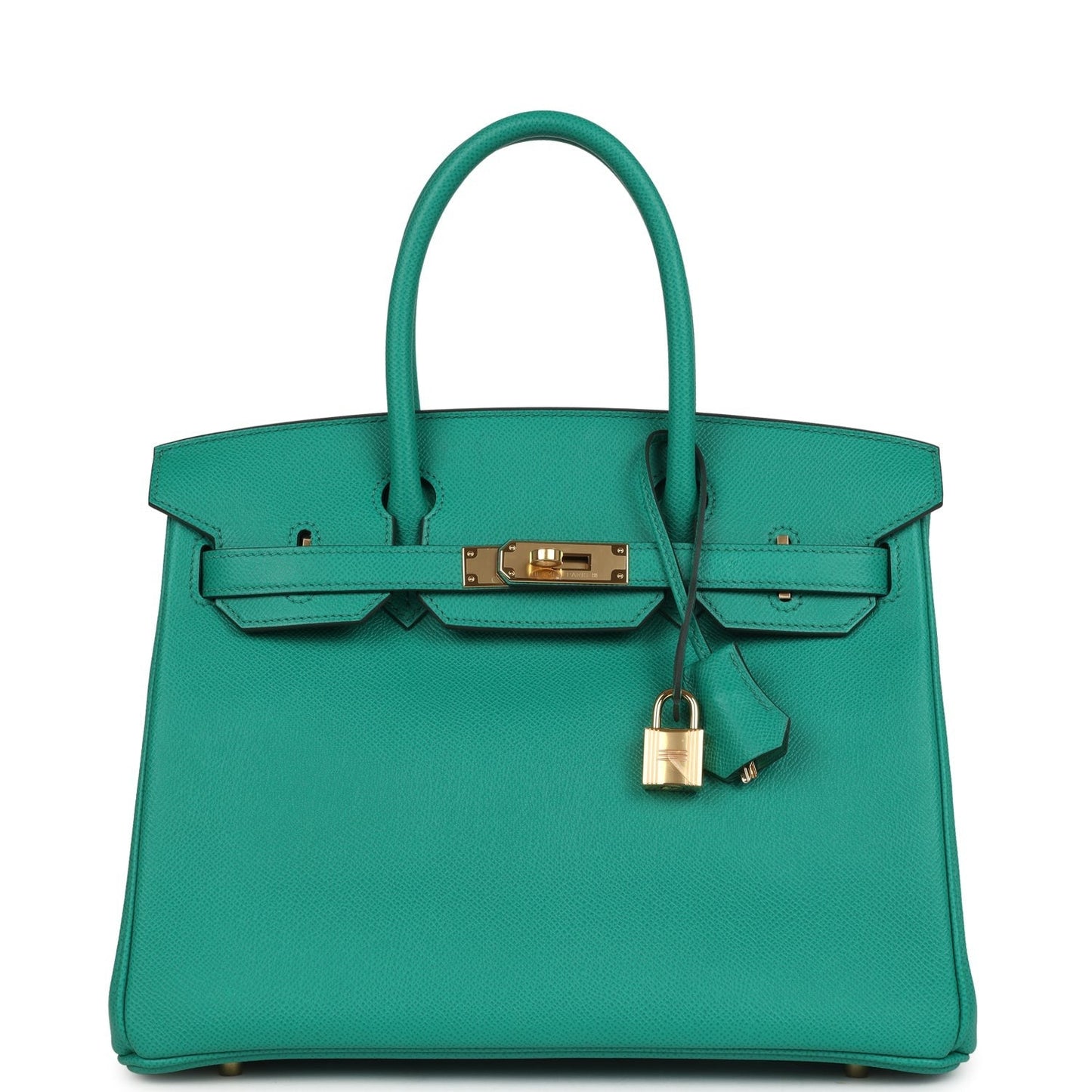 Birkin 30 Vert Jade Epsom Gold Hardware