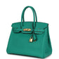 Birkin 30 Vert Jade Epsom Gold Hardware