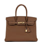 Birkin 30 Alezan Togo Gold Hardware