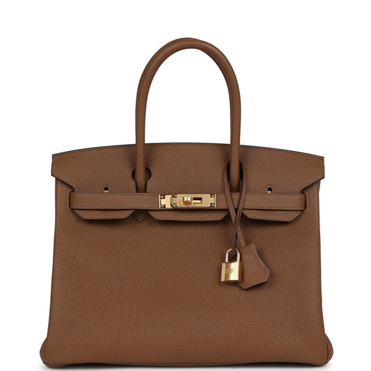 Birkin 30 Alezan Togo Gold Hardware