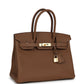 Birkin 30 Alezan Togo Gold Hardware