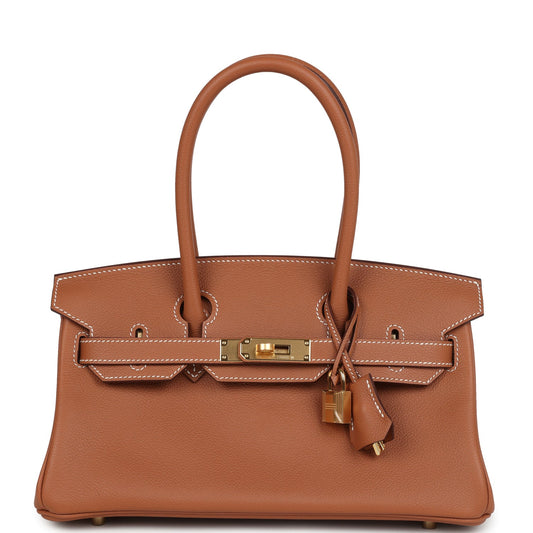 Shoulder Birkin Light 29 Gold Evercolor Gold Hardware