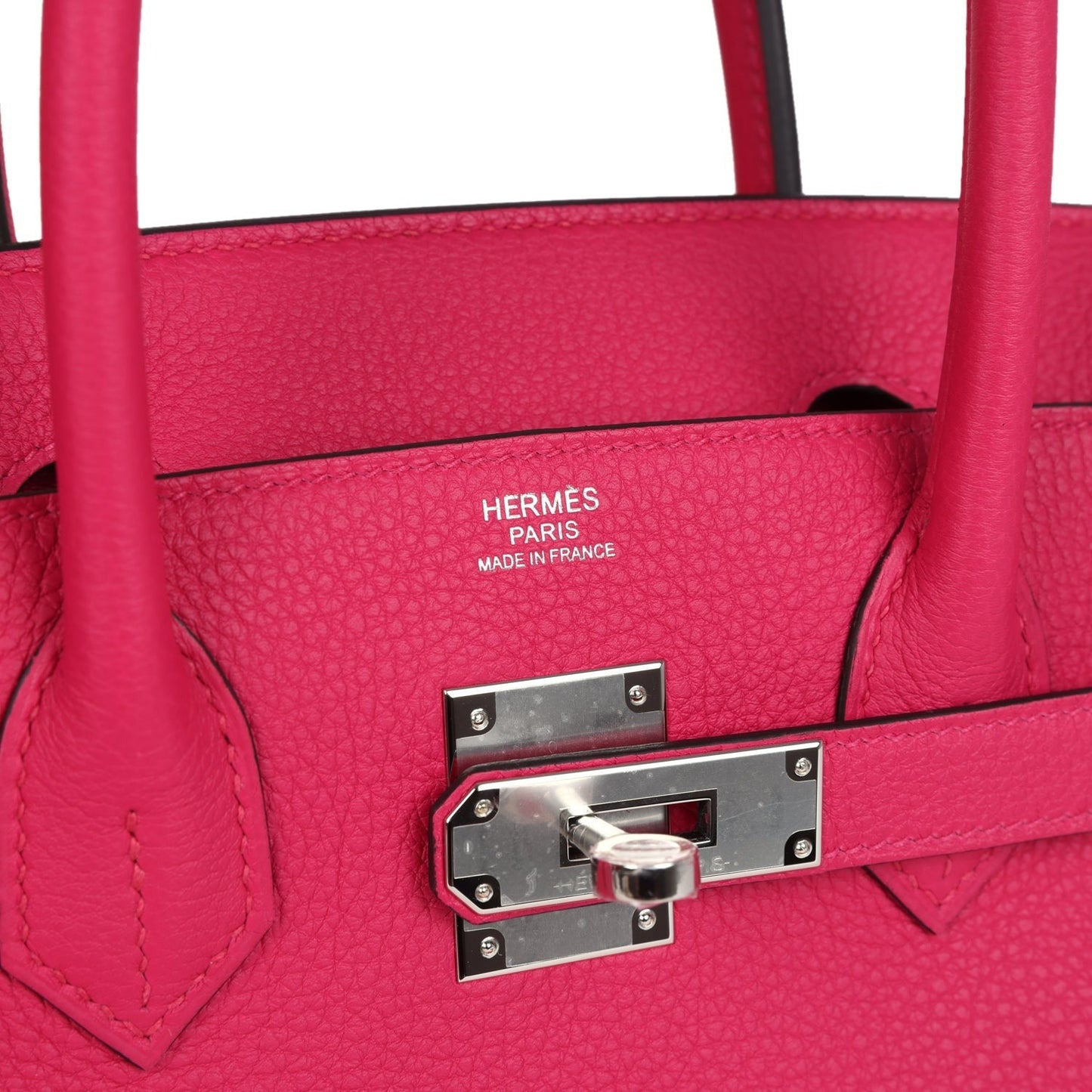 Birkin 30 Rose Mexico Togo Palladium Hardware