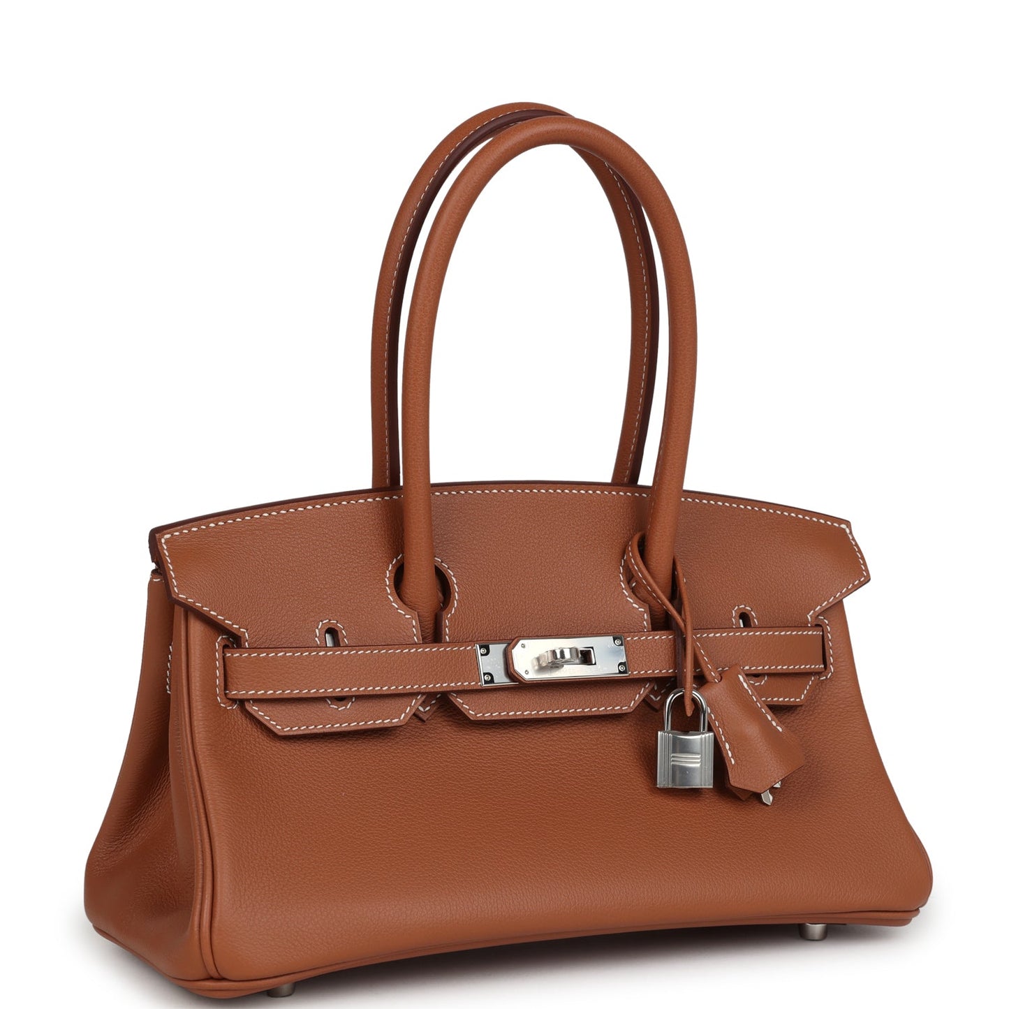 Shoulder Birkin Light 29 Gold Evercolor Palladium Hardware