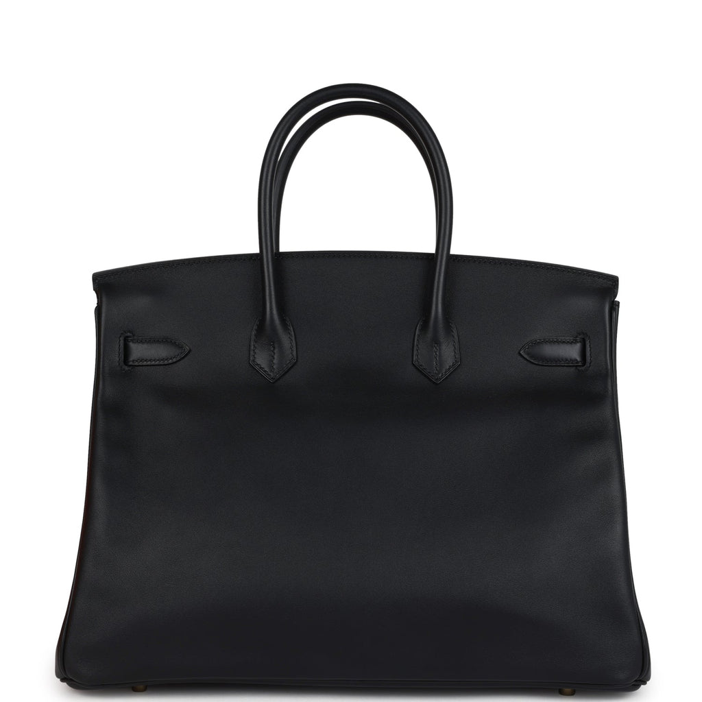 Birkin 35 Black Jonathan Gold Hardware