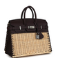 Birkin 25 Rouge Sellier Swift Palladium Hardware