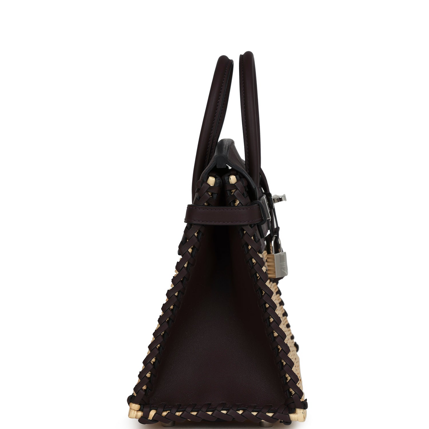 Birkin 25 Rouge Sellier Swift Palladium Hardware