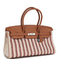 Shoulder Birkin Light 39 Multicolor Toile and Gold Swift Palladium Hardware