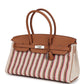 Shoulder Birkin Light 39 Multicolor Toile and Gold Swift Palladium Hardware