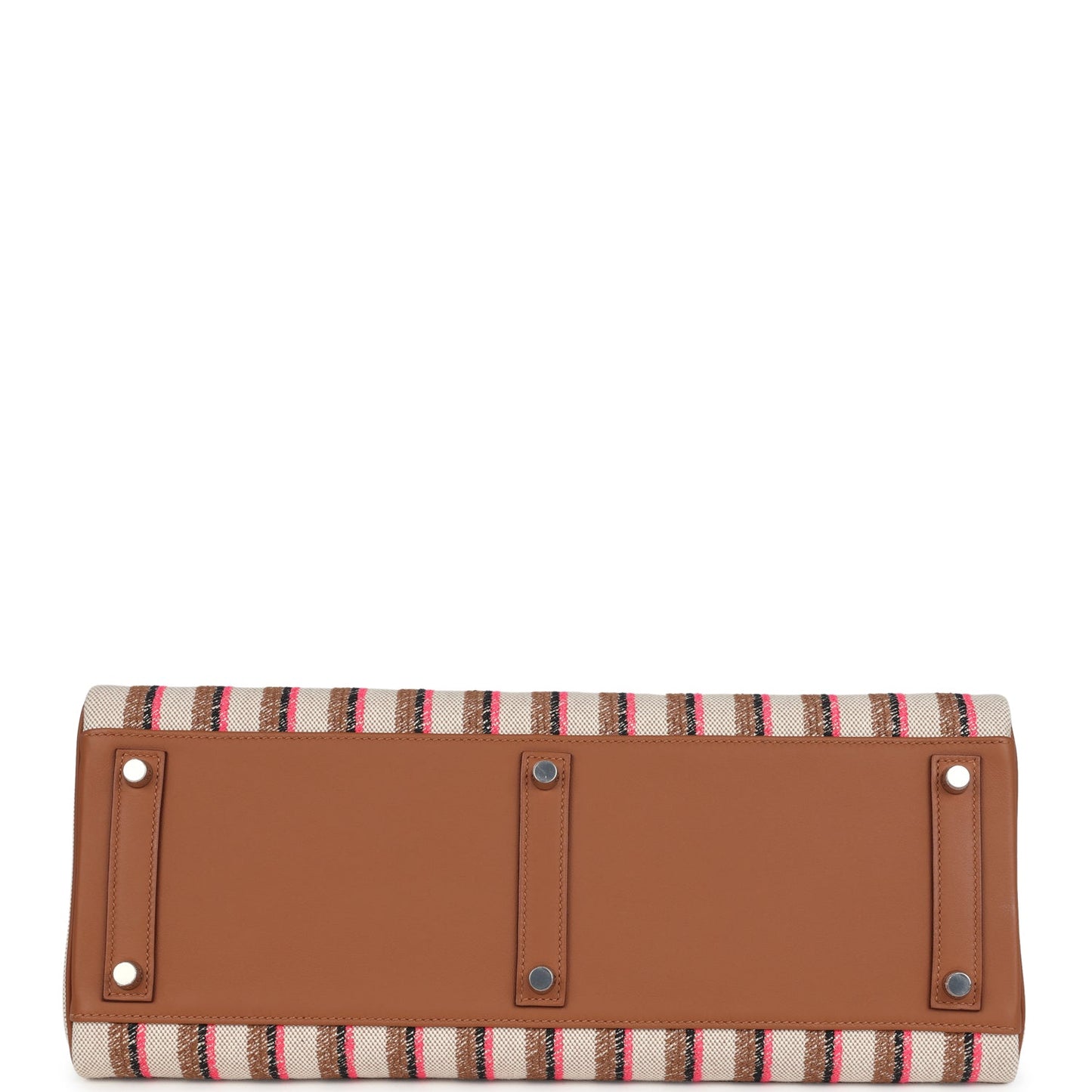 Shoulder Birkin Light 39 Multicolor Toile and Gold Swift Palladium Hardware