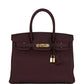 Birkin 30 Bordeaux Togo Gold Hardware
