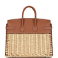Picnic Birkin Sellier 25 Gold Swift Palladium Hardware