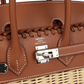 Birkins 25 Gold Swift Palladium Hardware