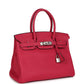 Birkin 30 Framboise Togo Palladium Hardware