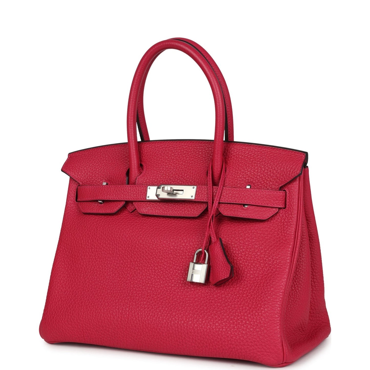 Birkin 30 Framboise Togo Palladium Hardware