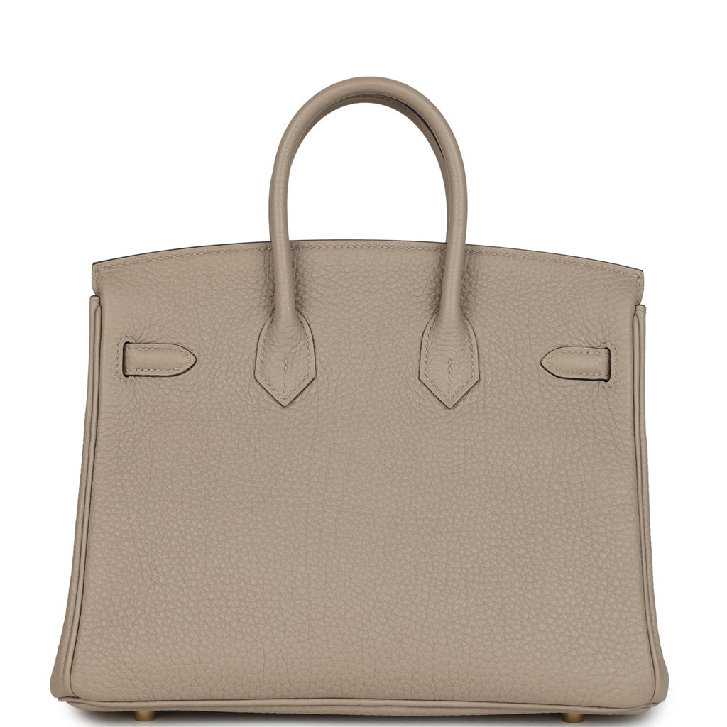 Birkins 25 Gris Tourterelle Togo Gold Hardware