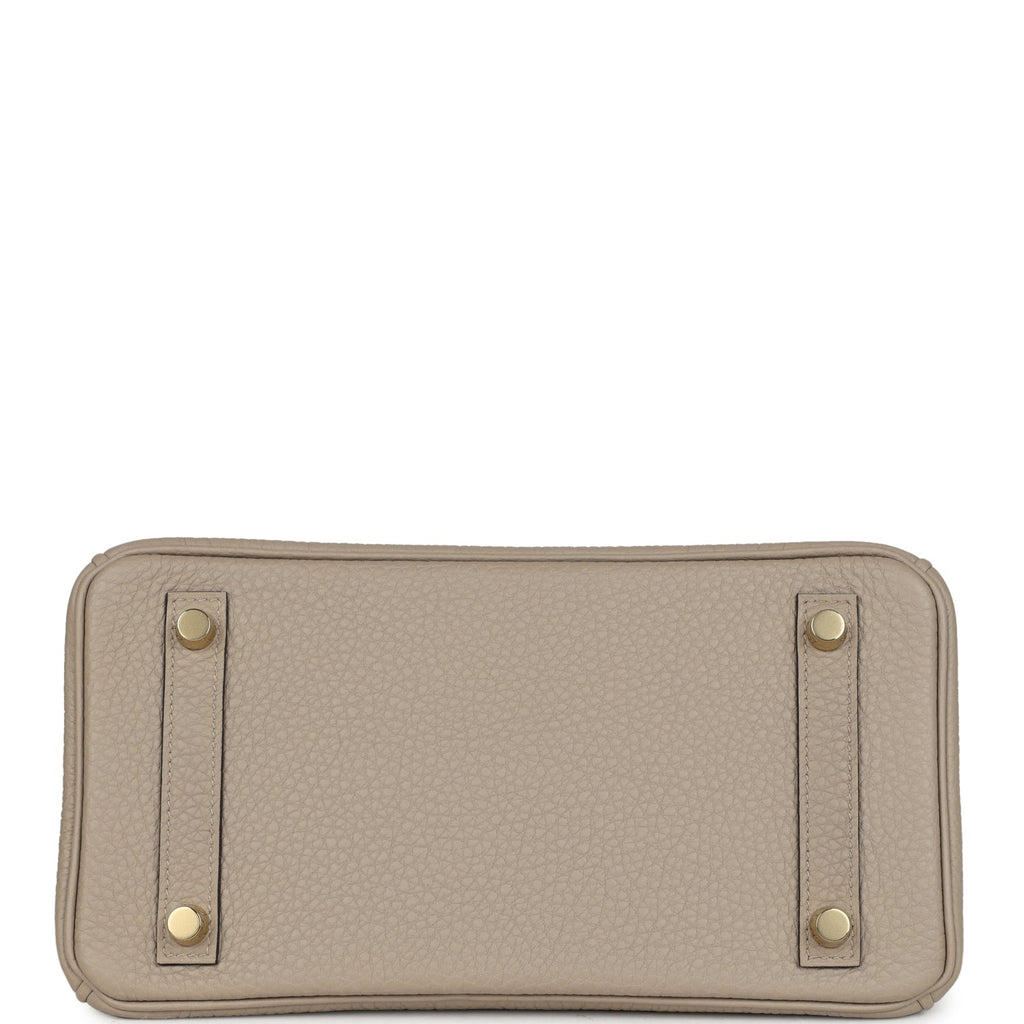 Birkins 25 Gris Tourterelle Togo Gold Hardware