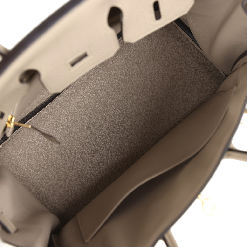 Birkins 25 Gris Tourterelle Togo Gold Hardware