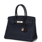 Birkin 30 Bleu Nuit Togo Rose Gold Hardware