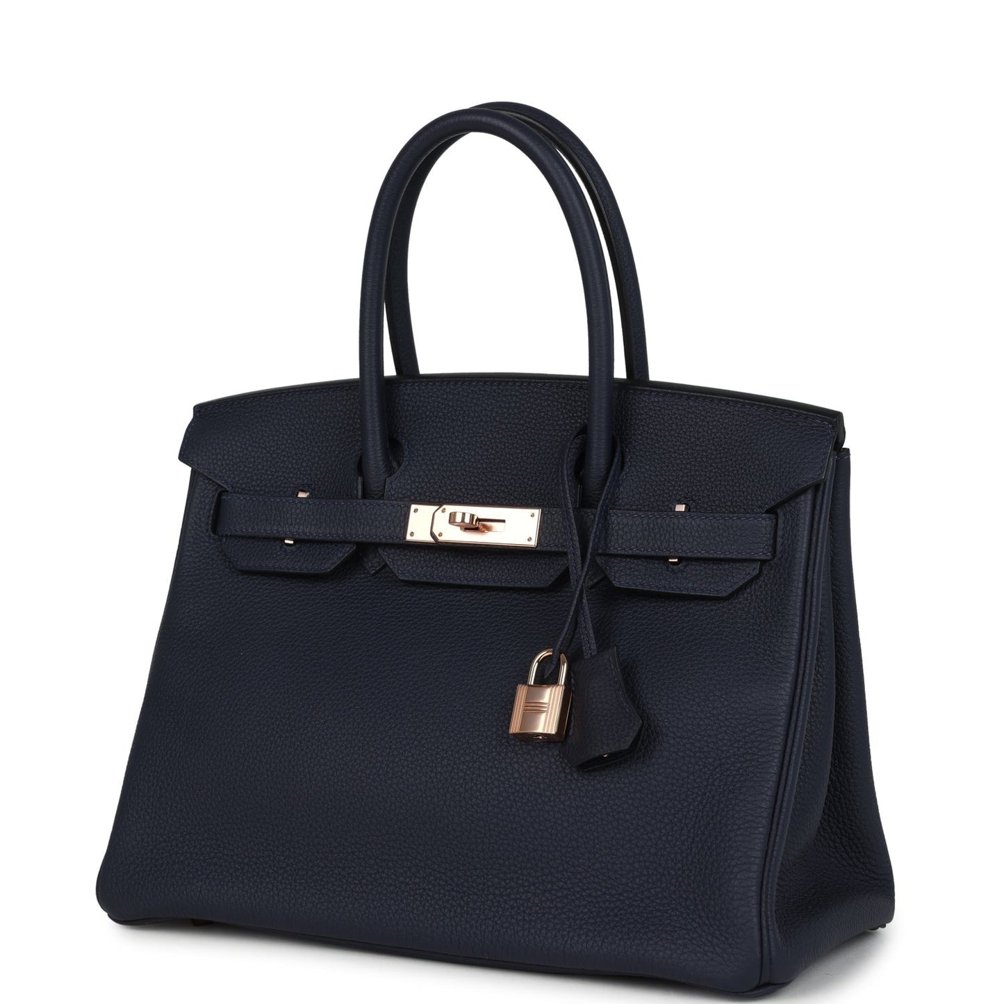 Birkin 30 Bleu Nuit Togo Rose Gold Hardware