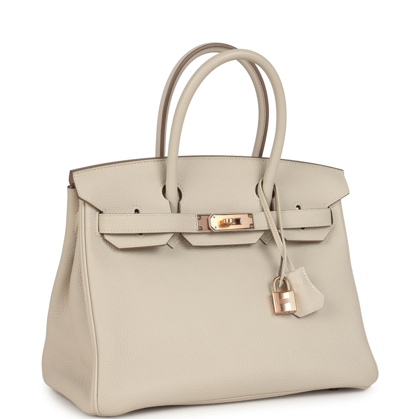 Birkin 30 Craie Togo Rose Gold Hardware