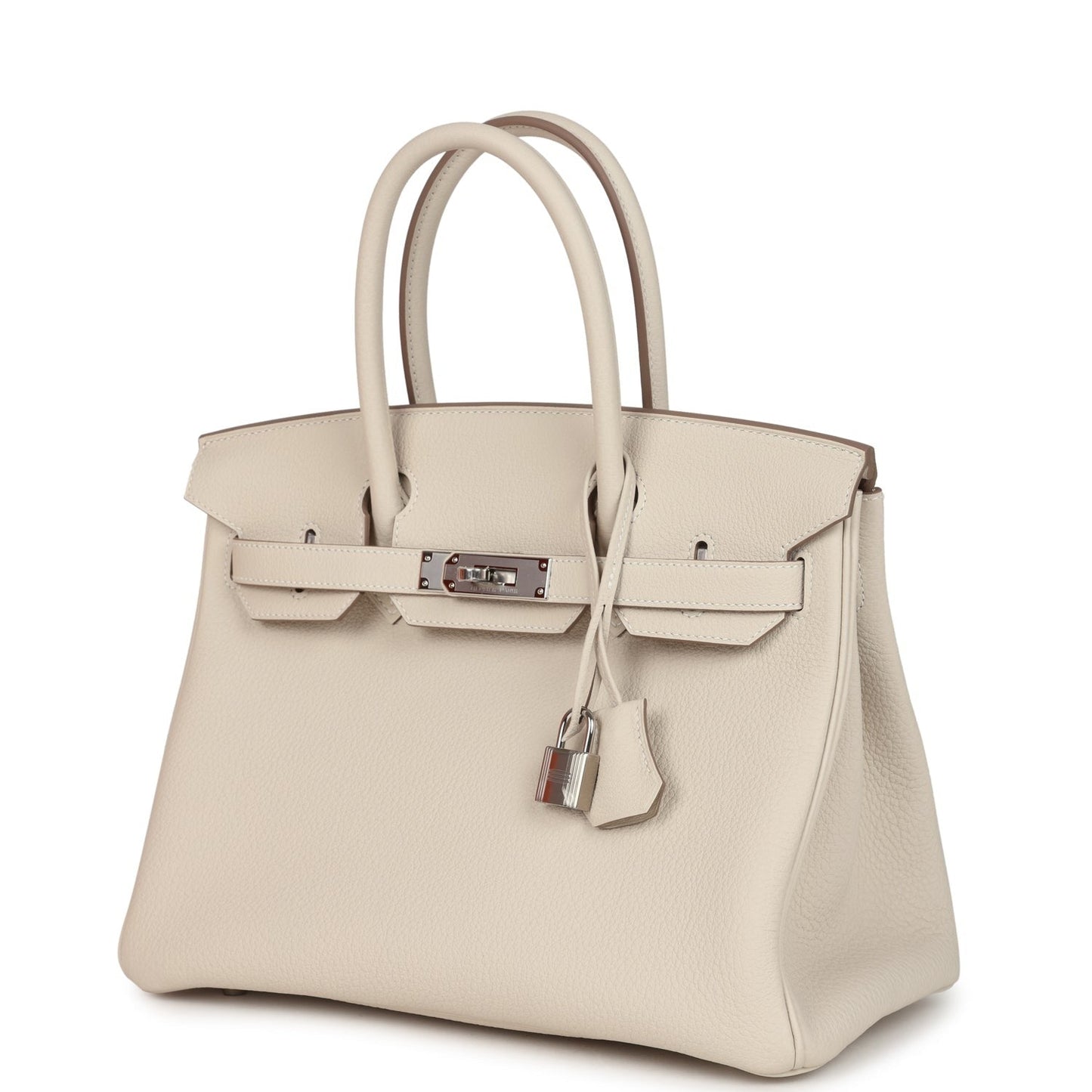 Birkin 30 Craie Togo Palladium Hardware