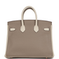 Hermès Special Order (HSS) Birkin 25 Gris Tourterelle and Craie Clemence Rose Gold Hardware