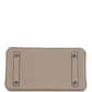 Birkins 25 Gris Tourterelle Togo Palladium Hardware