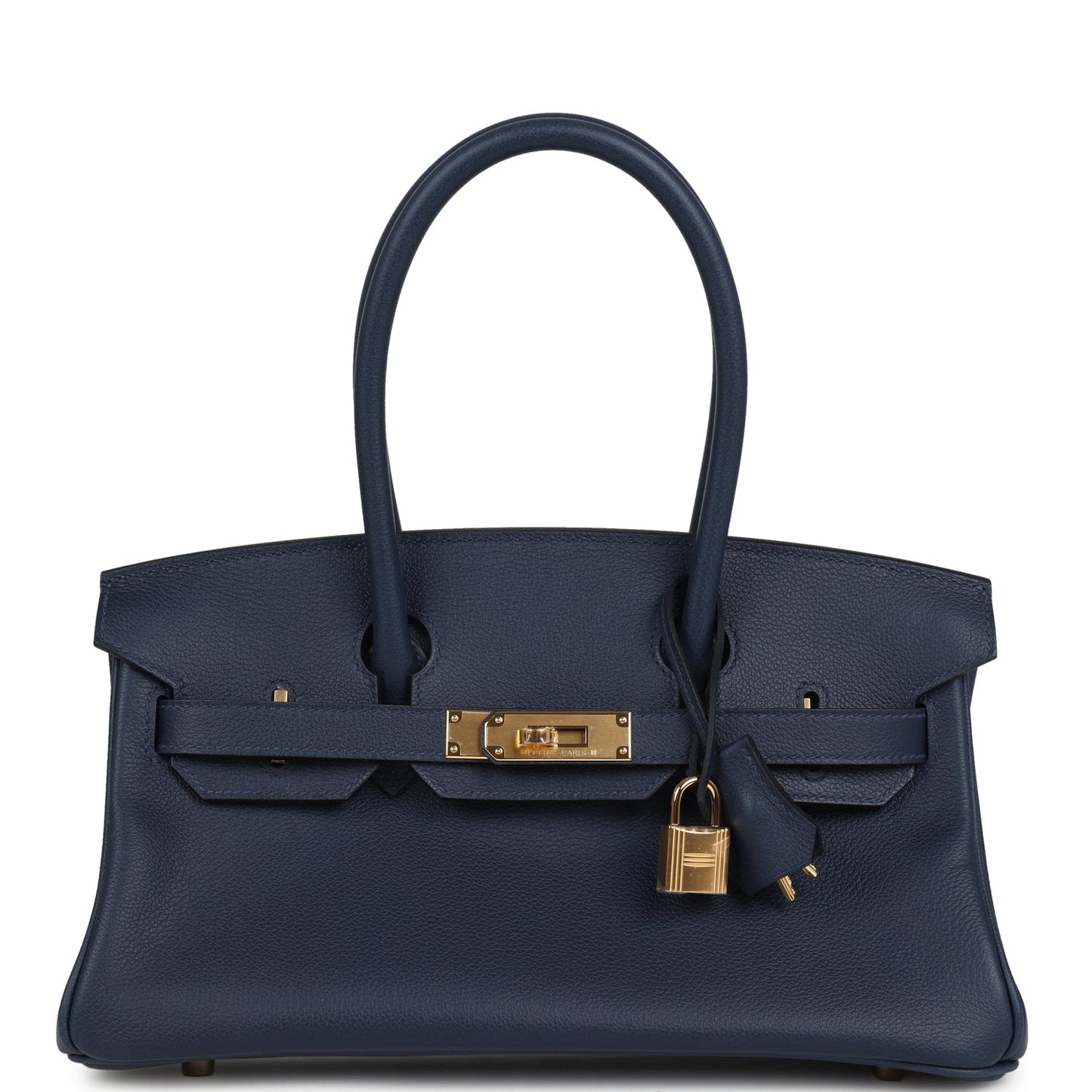 Shoulder Birkin Light 29 Bleu Abysse Evercolor Gold Hardware