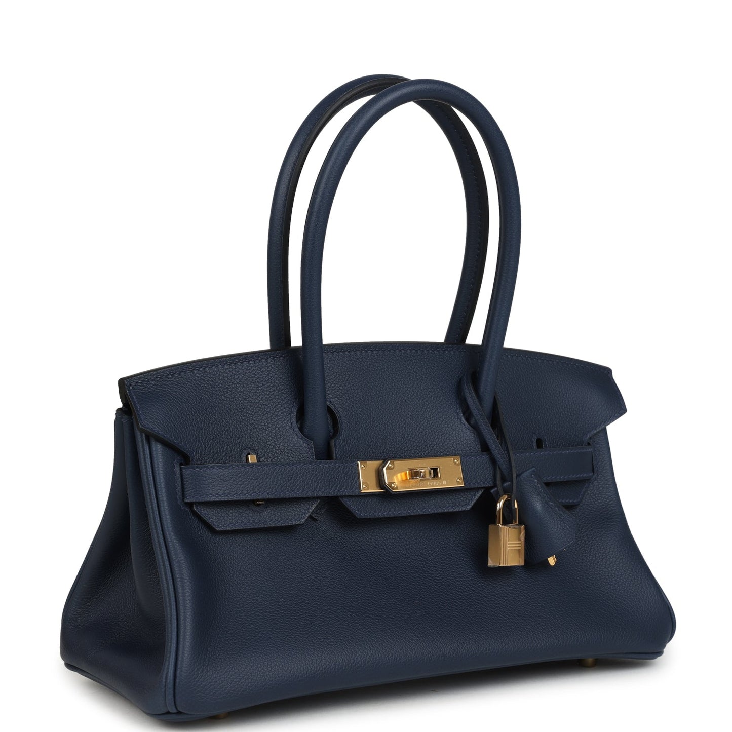 Shoulder Birkin Light 29 Bleu Abysse Evercolor Gold Hardware