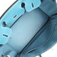 Vintage Hermès Birkin 30 Blue Jean Clemence Palladium Hardware