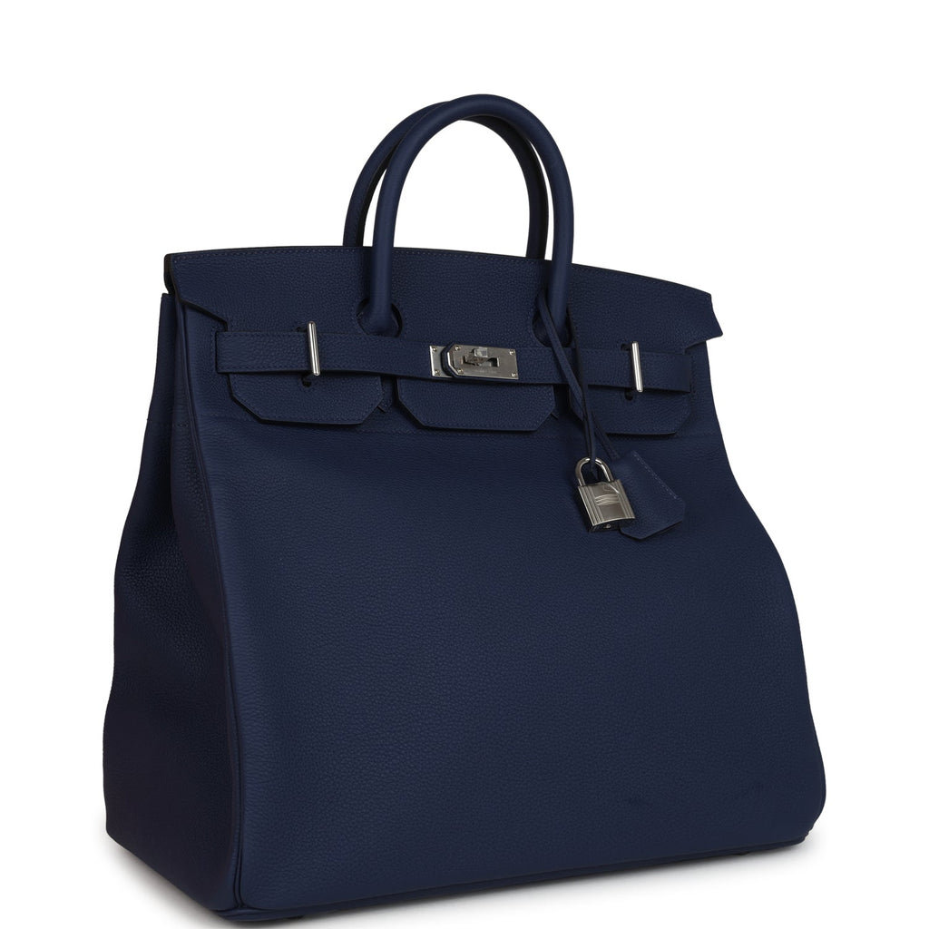 Birkin 40 Bleu Saphir Togo Palladium Hardware