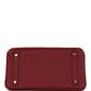 Birkin 30 Rouge H Verso Sombrero and Clemence Touch Gold Hardware