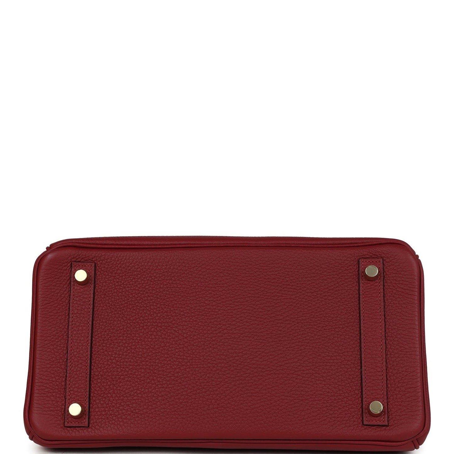 Birkin 30 Rouge H Verso Sombrero and Clemence Touch Gold Hardware