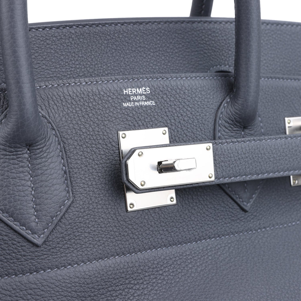Birkin 40 Ardoise Togo Palladium Hardware