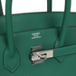 Birkin 35 Vert Moyen Togo Palladium Hardware
