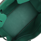 Birkin 35 Vert Moyen Togo Palladium Hardware