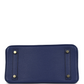 Birkins 25 Bleu Saphir Verso Novillo Gold Hardware